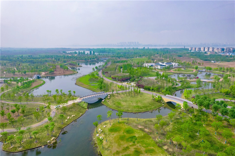 鱼梁洲生态公园。
